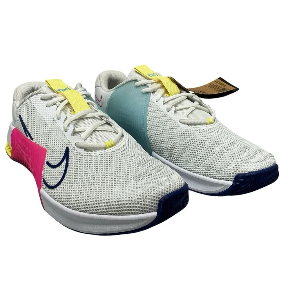 Nike Metcon 9 AMP Training Shoes White Fierce Pink DZ2617-102 Men Sz 10  No Box